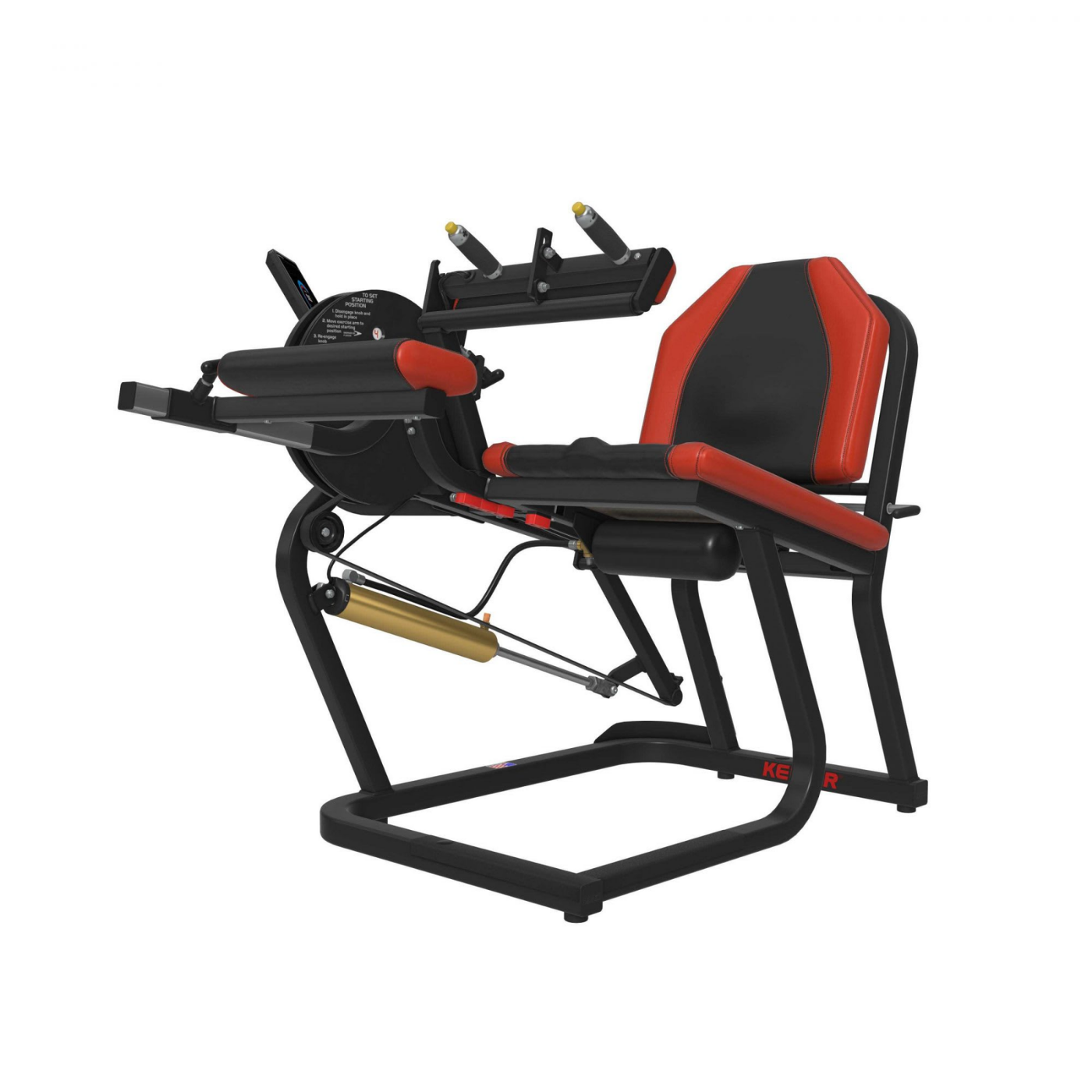 A400 Seated Leg Curl