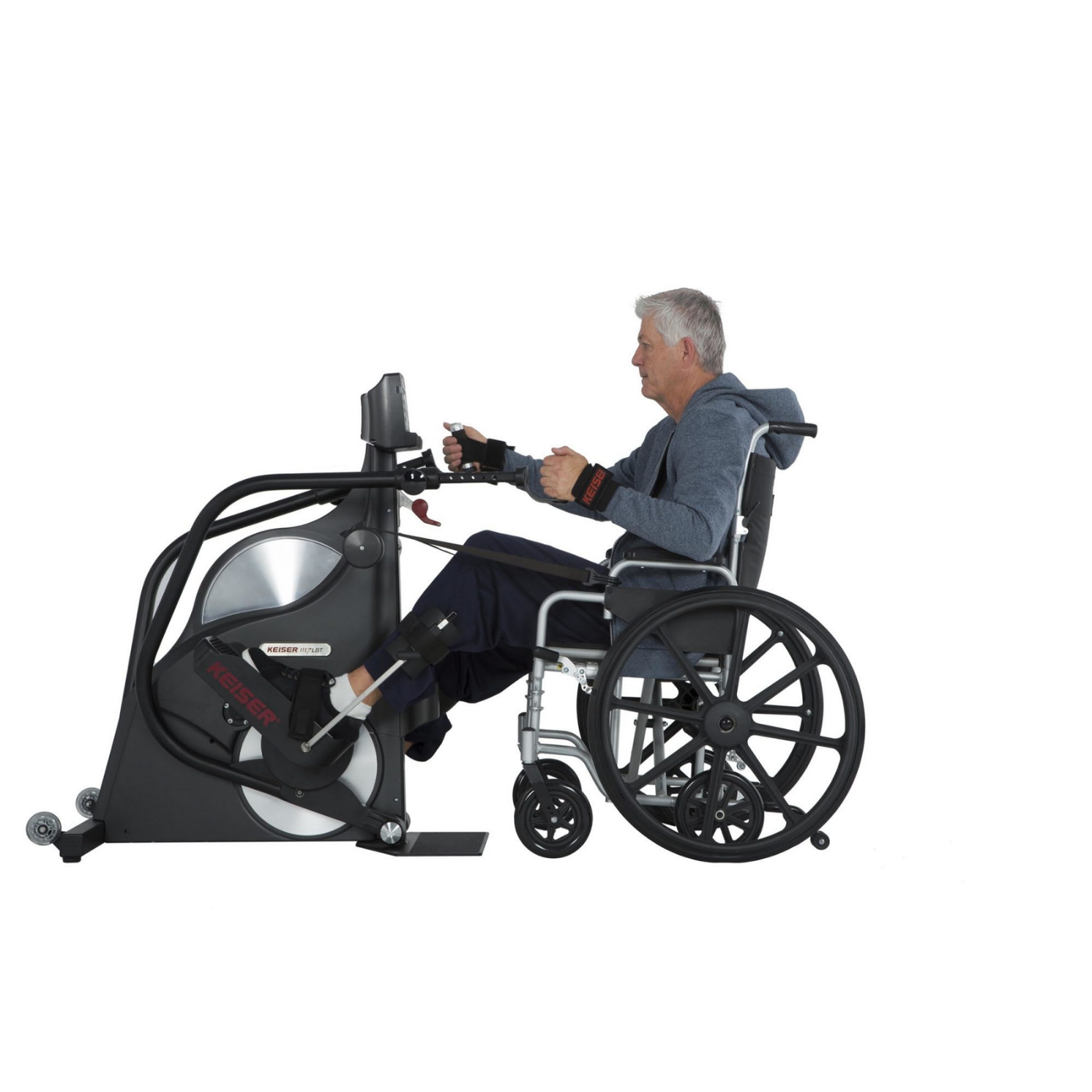 KEISER M7i TOTAL BODY WHEELCHAIR STEPPER - Görsel 8