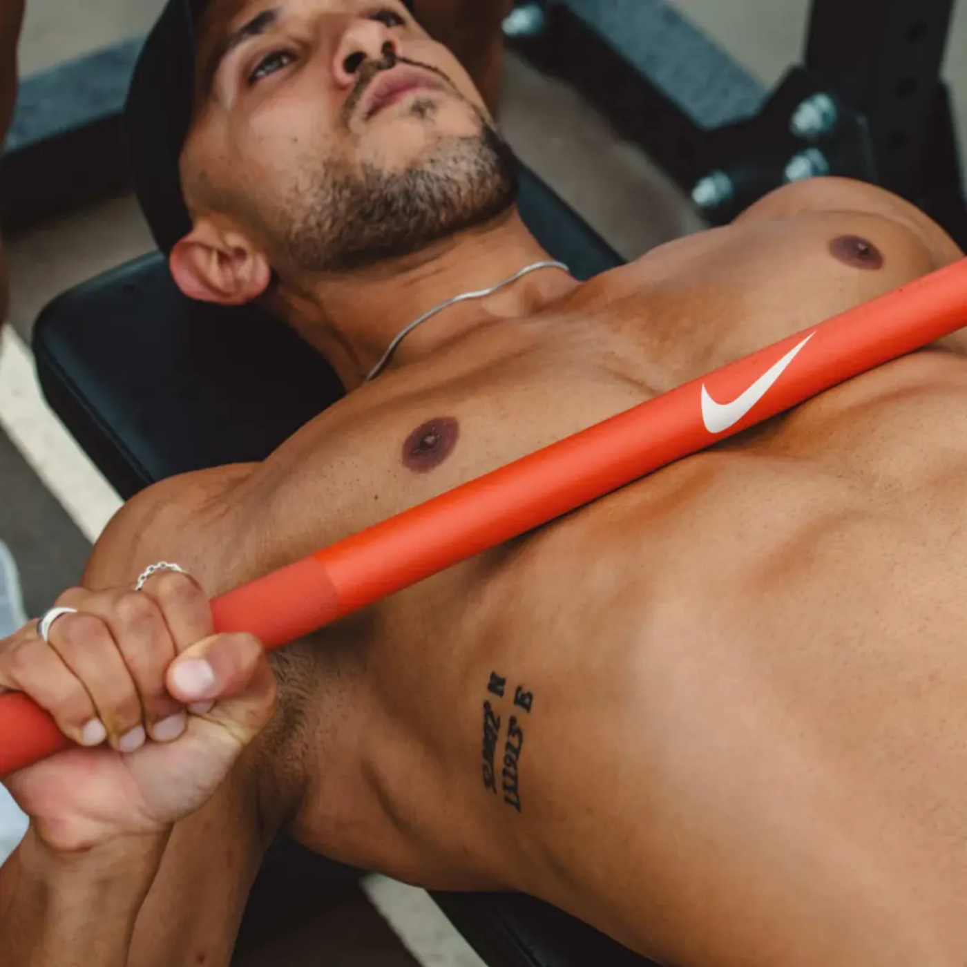 Nike Strength Shield Barbell Turuncu 20kg - Görsel 6