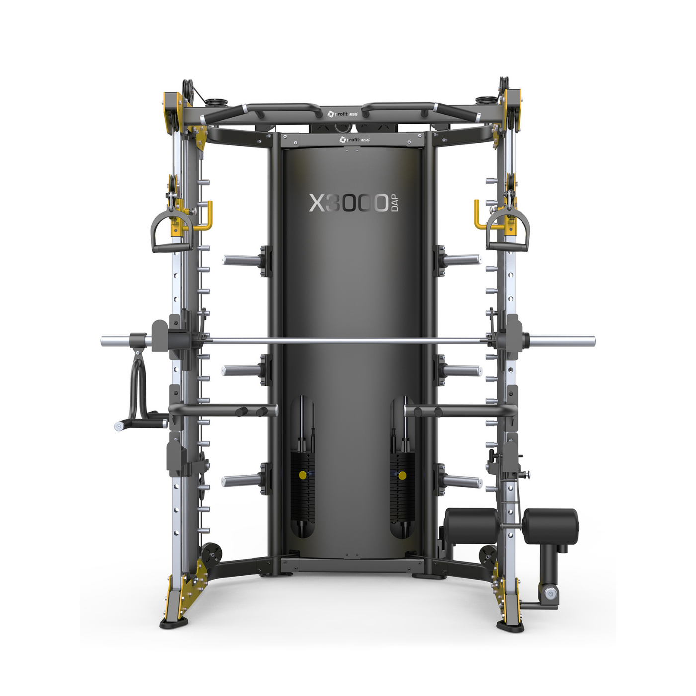 Profitness X3000 Dap Smith Machine çok fonksiyonlu kuvvet antrenman sistemi ve profesyonel fitness istasyonu görseli