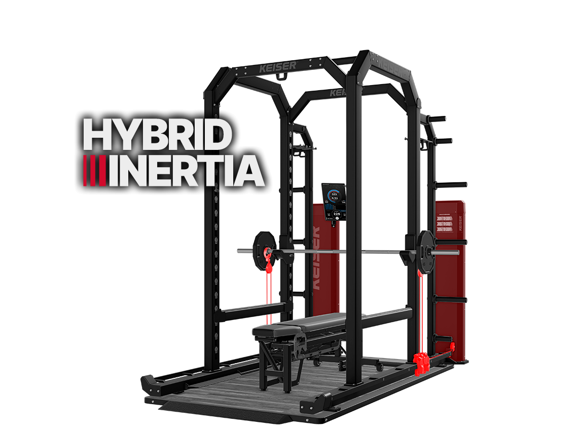 Keiser Hybrid Inertia rack sistemi