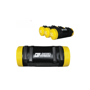 5 kg, 10 kg ve 15 kg ağırlık seçeneklerine sahip Semi PU kaplamalı Diesel Fitness Power Bag fonksiyonel antrenman çantası