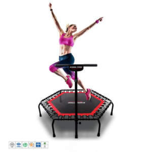 Ayarlanabilir tutma kollu ve altıgen tasarıma sahip Diesel Fitness Trampoline 3X profesyonel fitness trambolini