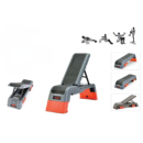 Ayarlanabilir yükseklik sistemine ve kaymaz yüzeye sahip Diesel Fitness Deck New çok amaçlı fitness step platformu