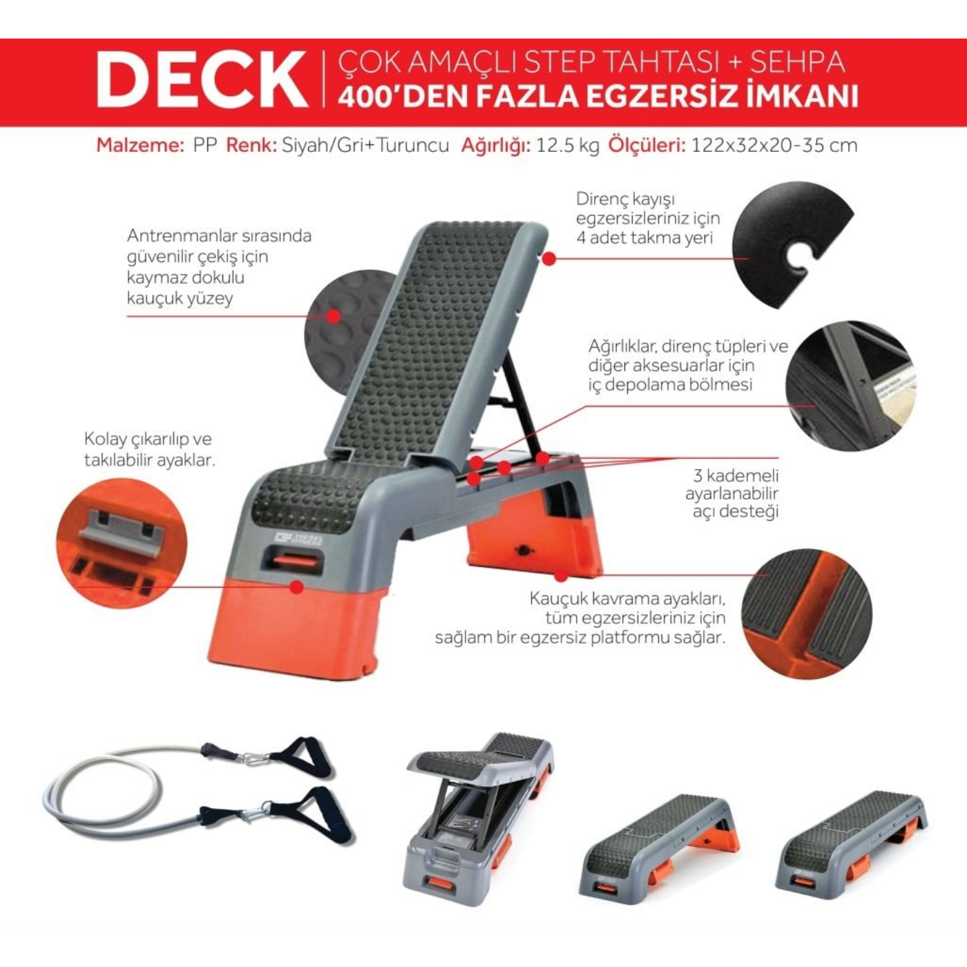 Diesel Fitness Deck New - Görsel 3