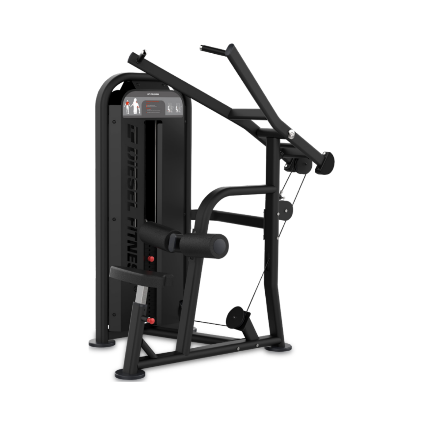 Diesel Fitness Pull Down profesyonel sırt ve üst vücut antrenman makinesi