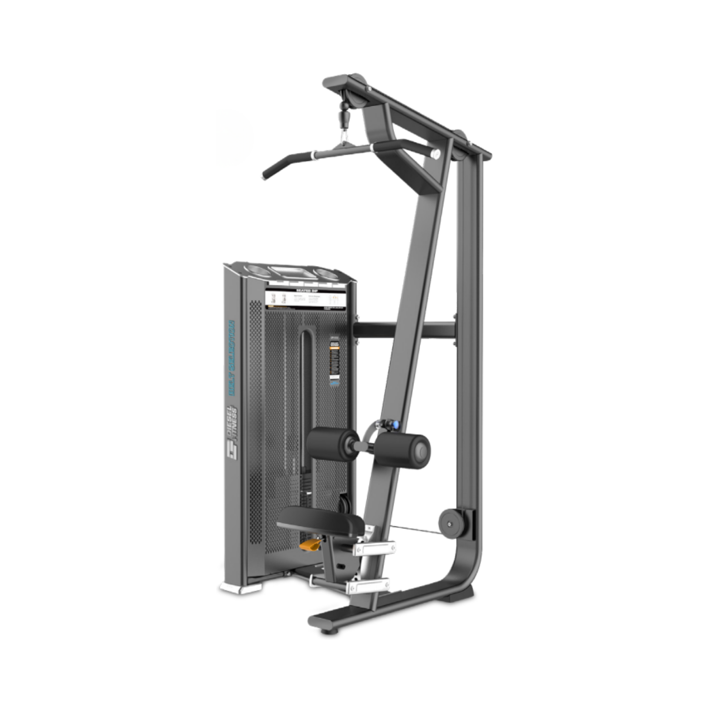 Diesel Fitness Belt Selection Lat Pull Down profesyonel sırt omuz ve biceps antrenman makinesi