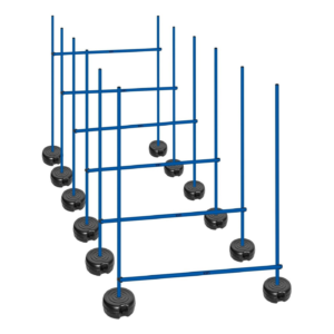 SLALOM SETİ KAUÇUK TABANLI RENKLİ