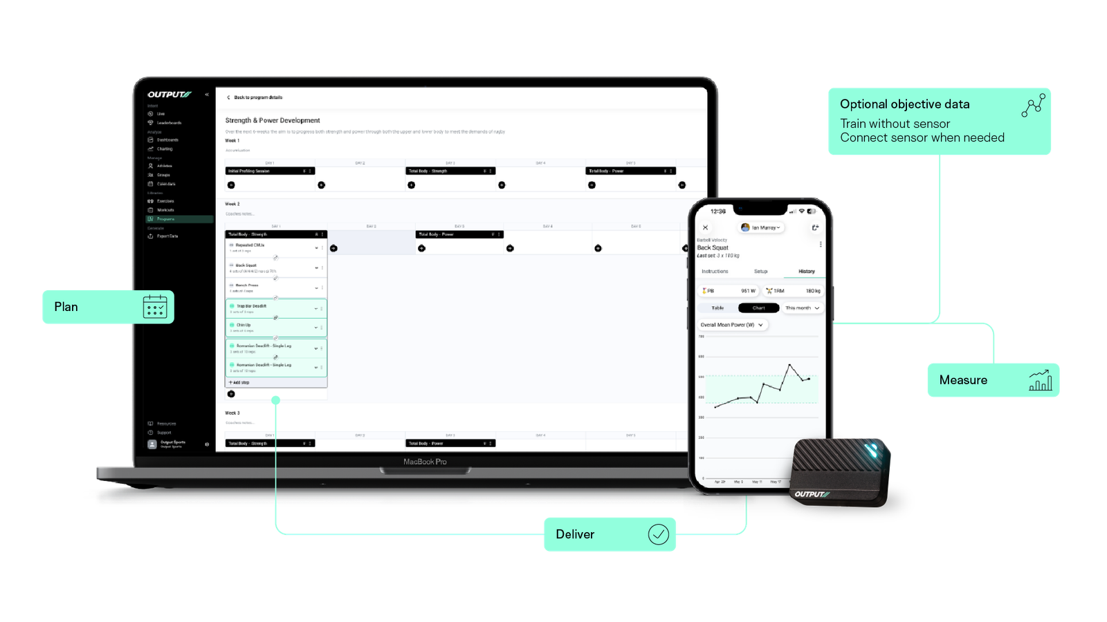 Output antrenman planlama ve programlama sistemi