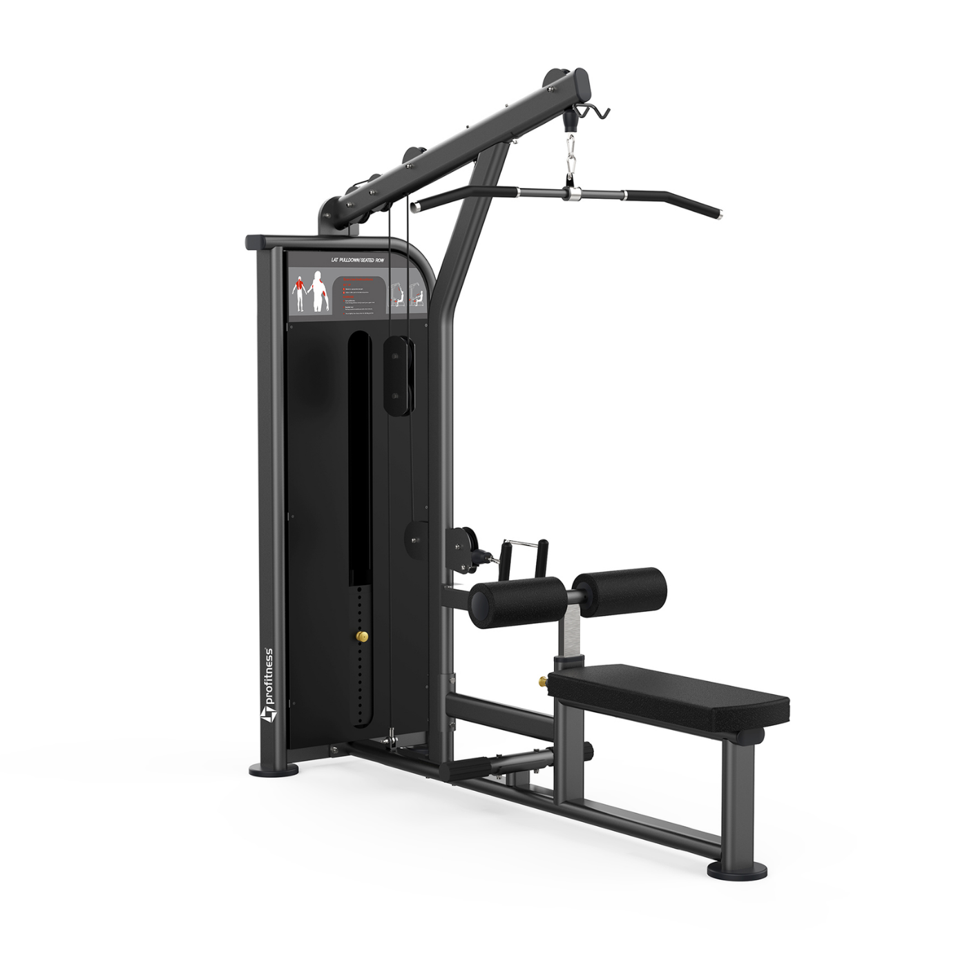 ProFitness Lat Pulldown Seated Row sırt ve oturarak kürek çekiş makinesi